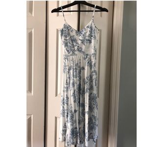 ASOS Blue Printed Dress